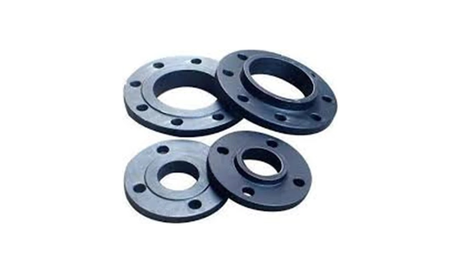 Flange WN, ASME B16.5, CL.150, RFFE, ASTM A105, CL.150, Th'k NDND:150
